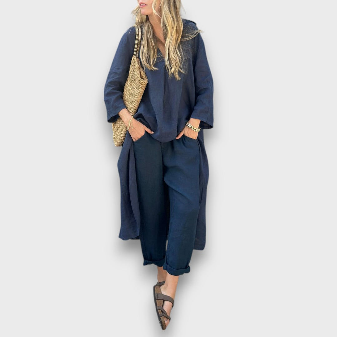 Melira – Sommer-Set in fließender Eleganz