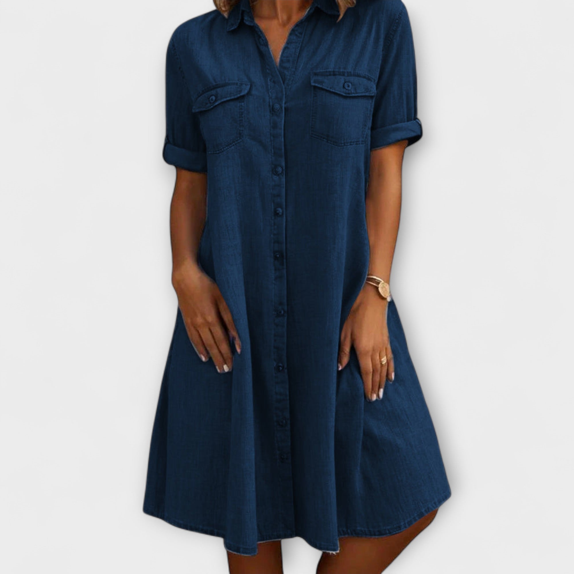 Liona – Jeanskleid mit Everyday-Eleganz