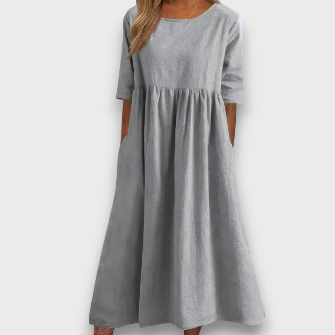 Lioren – Midikleid in klarer Silhouette