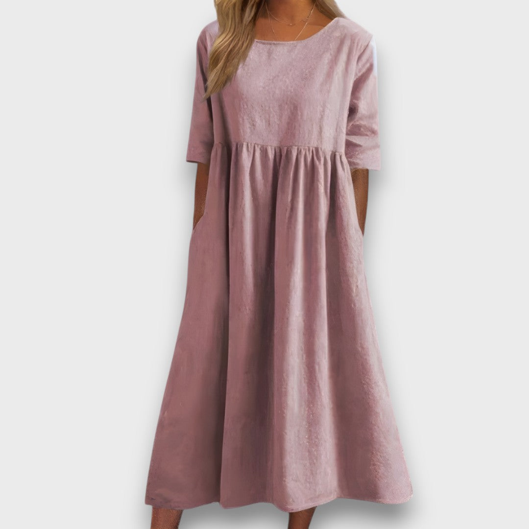 Lioren – Midikleid in klarer Silhouette