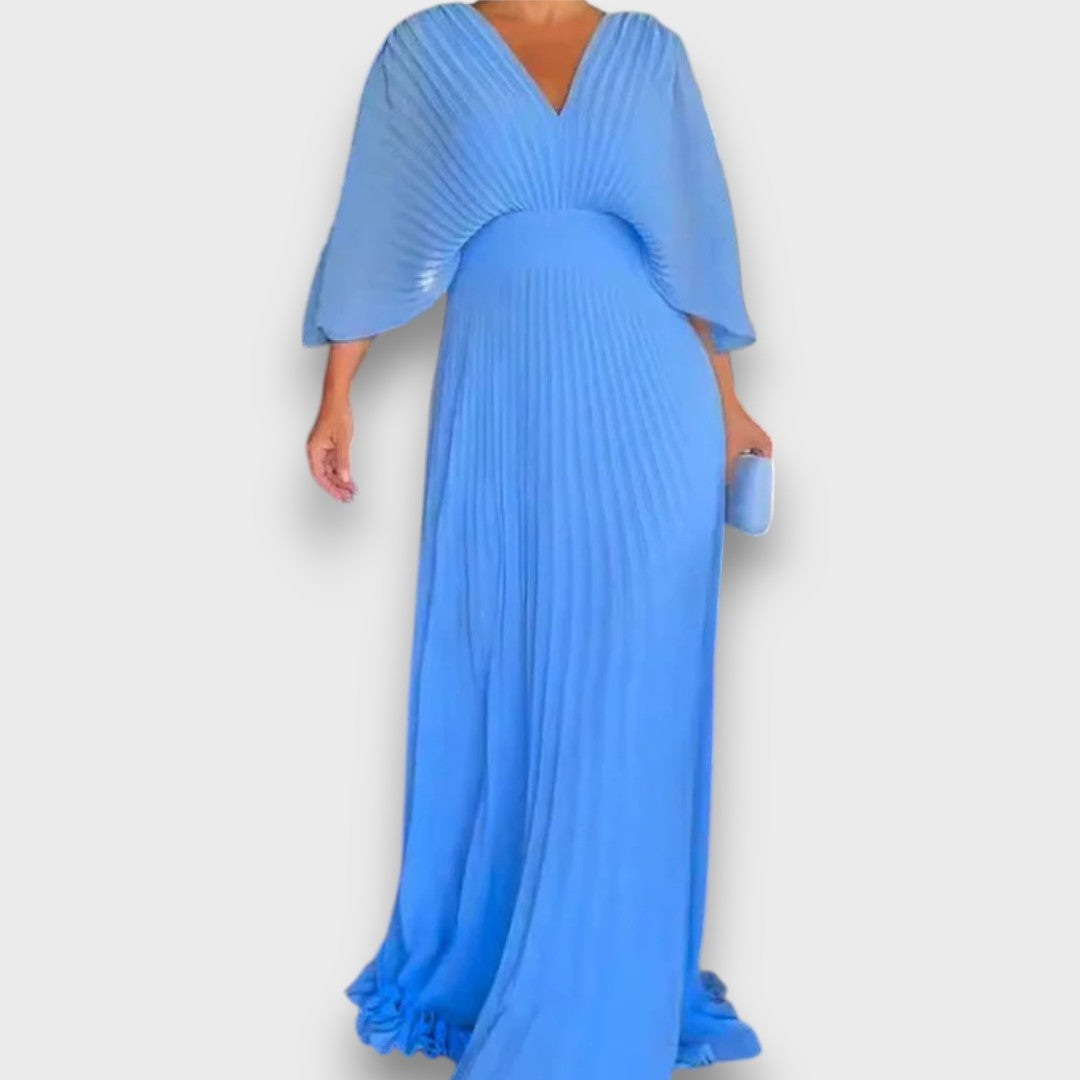 PUERTO - Floating Ribbed Maxi Dress Emma Fioretti