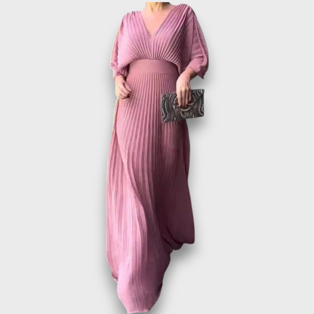 PUERTO - Floating Ribbed Maxi Dress Emma Fioretti