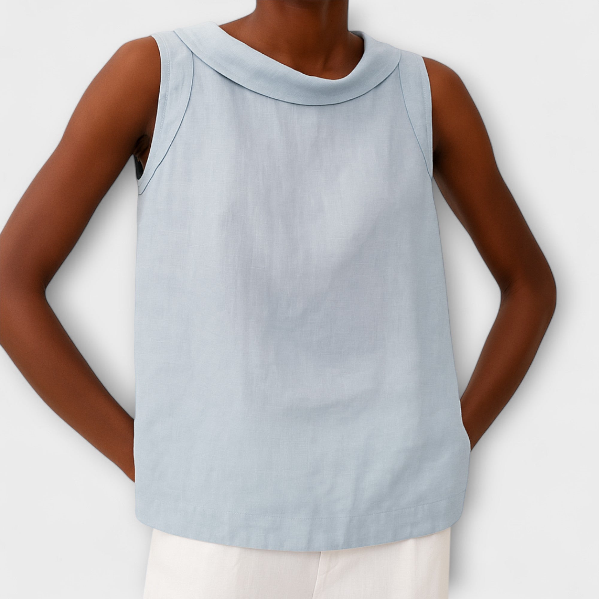 Isalie – Elegantes ärmelloses Top Emma Fioretti
