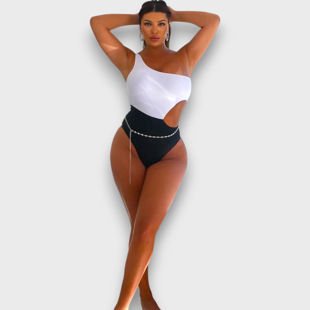 Lior – Asymmetrischer Badeanzug mit Cut-out - Emma Fioretti