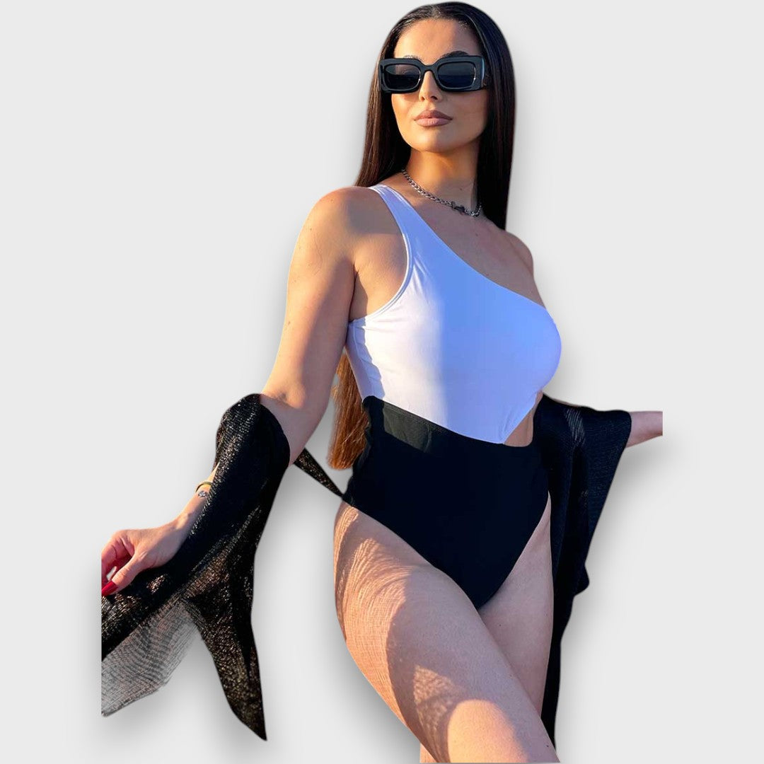 Lior – Asymmetrischer Badeanzug mit Cut-out - Emma Fioretti