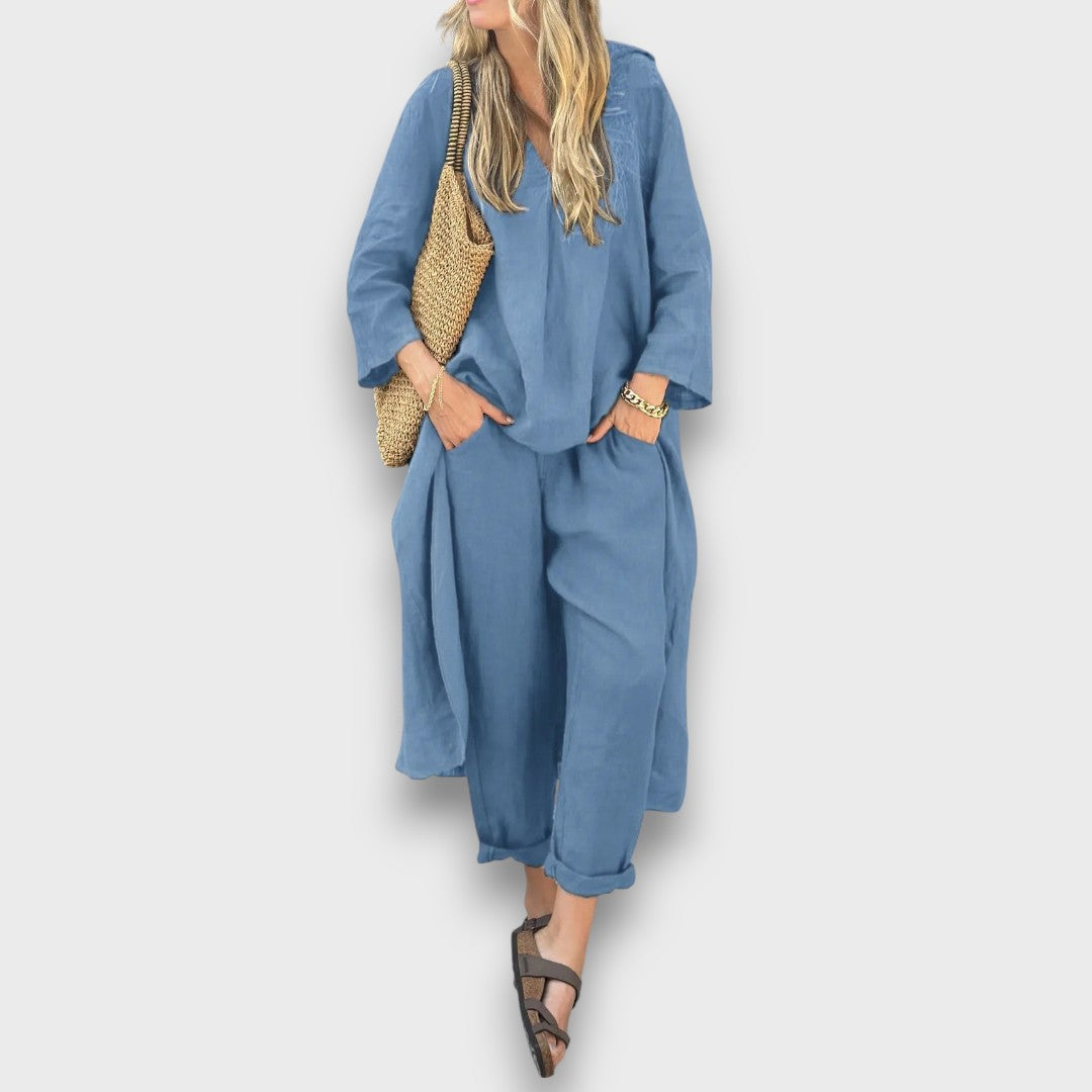 Melira – Sommer-Set in fließender Eleganz