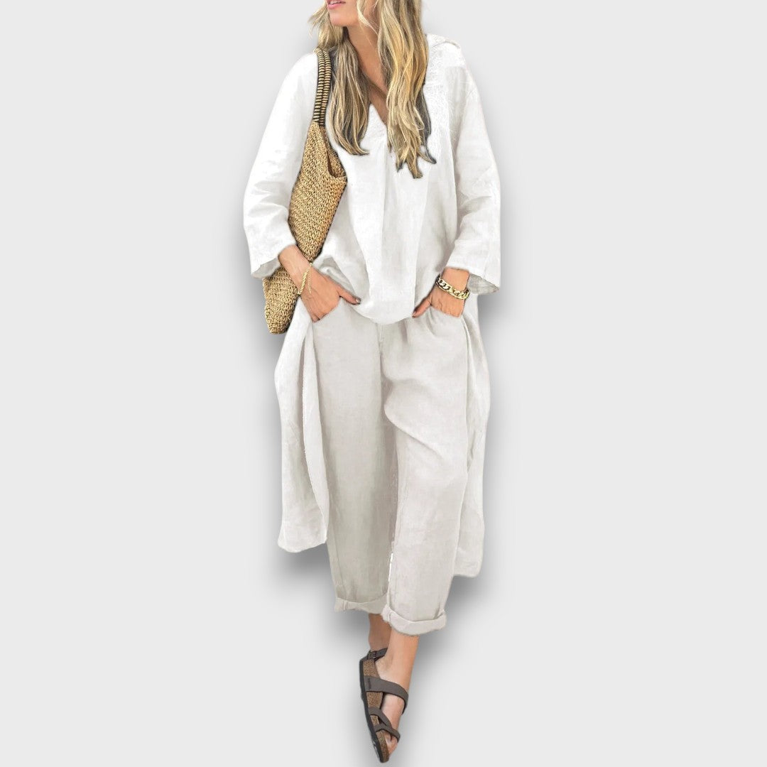 Melira – Sommer-Set in fließender Eleganz