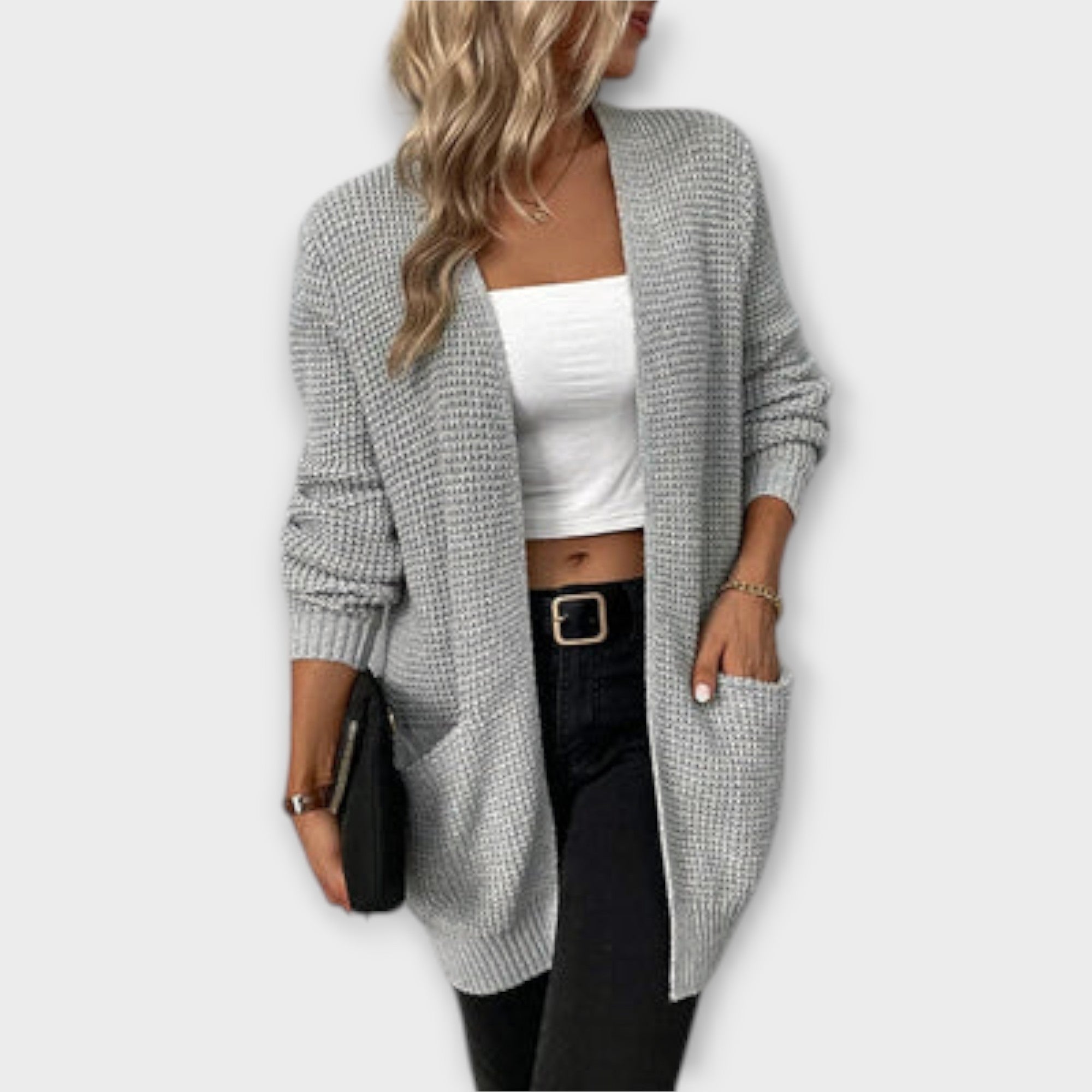 Lacy – Strick-Cardigan mit Taschen