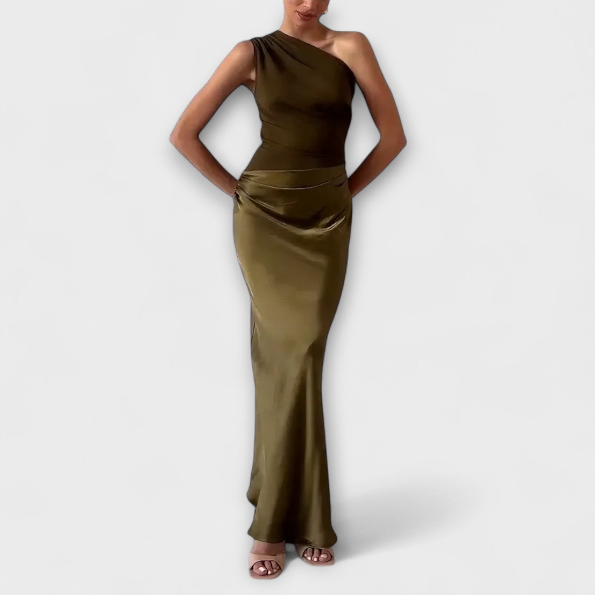 Serenelle – Elegantes One-Shoulder-Abendkleid