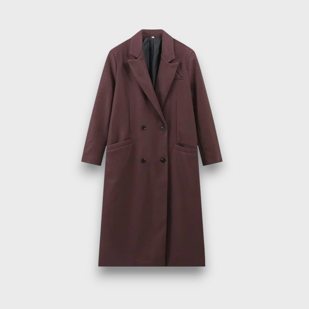 Oslaine – Maximalistischer Wollmantel mit maskuliner Silhouette