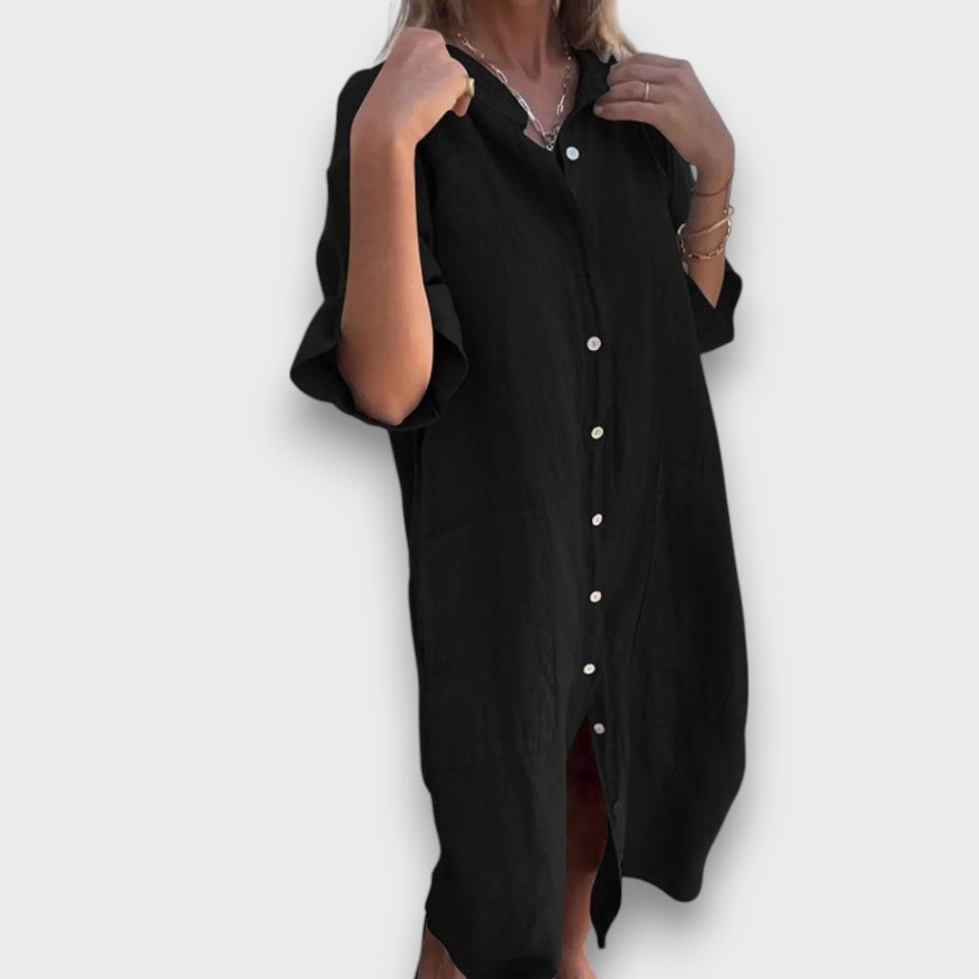 Melanie – Casual Hemdblusenkleid Emma Fioretti