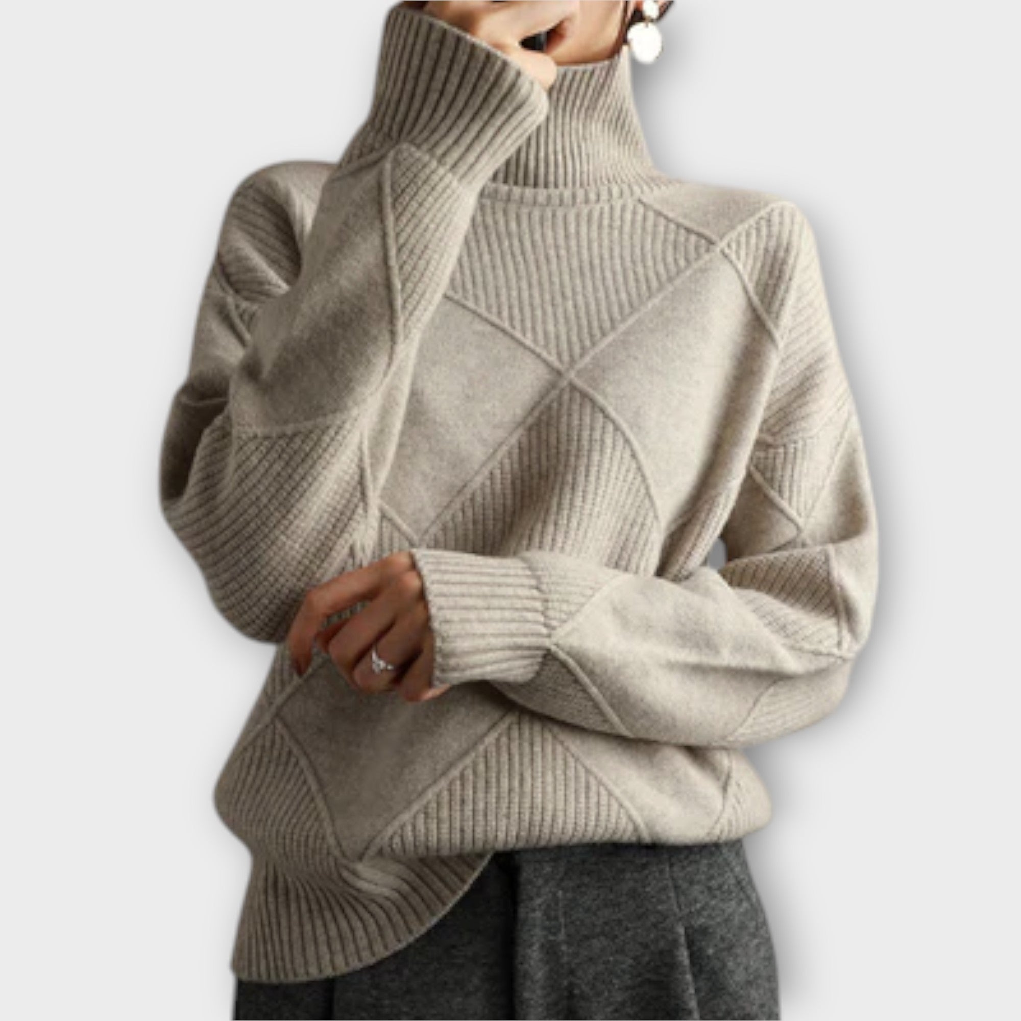 Meliora – Gemütlicher Rollkragenpullover