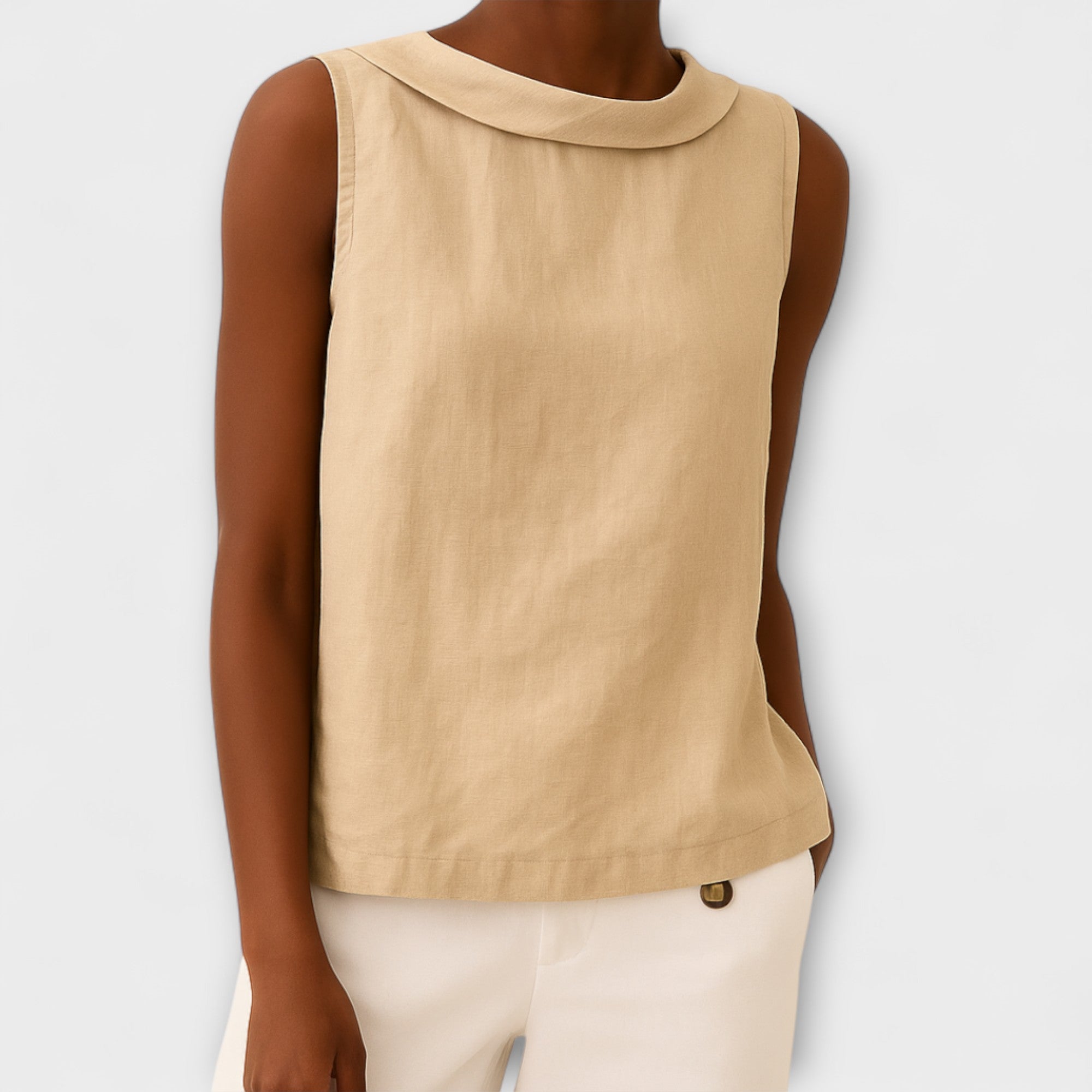 Isalie – Elegantes ärmelloses Top Emma Fioretti