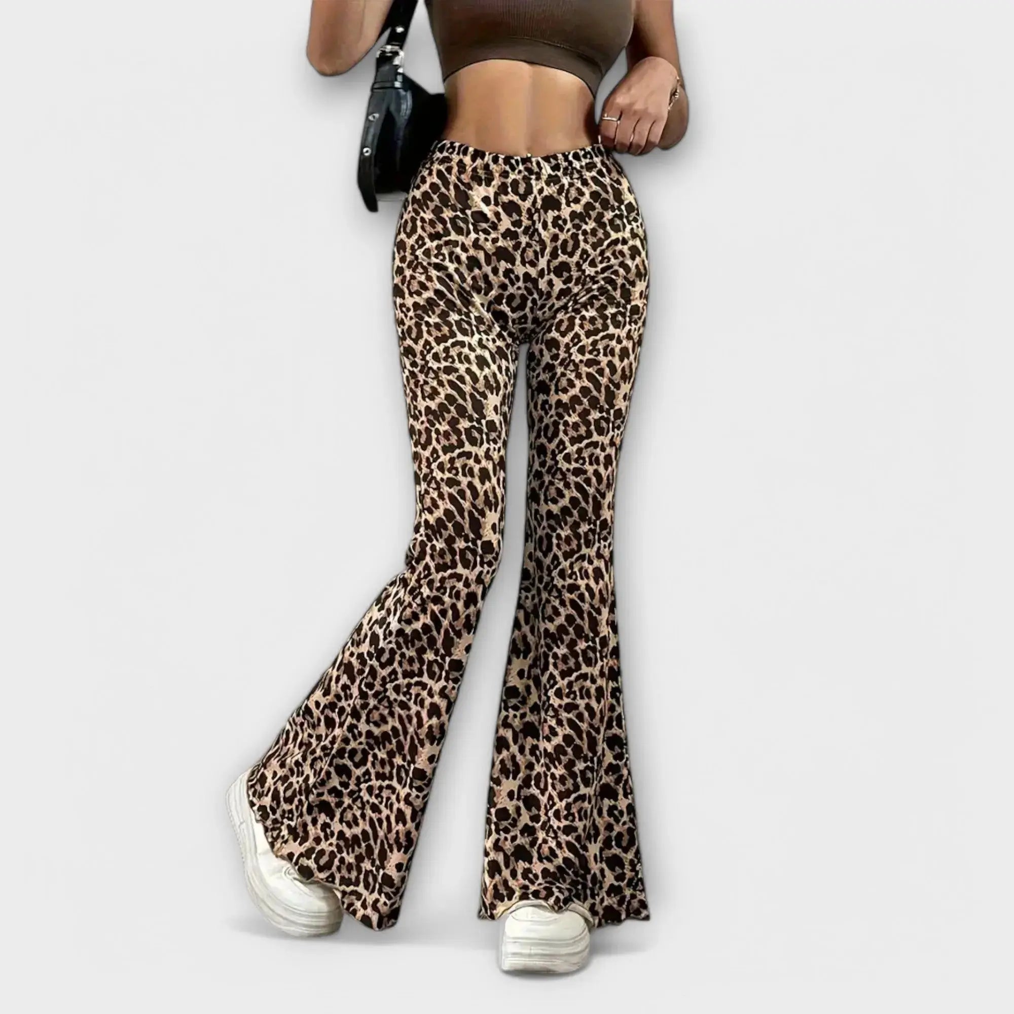 Leonarda – Weite Hose mit Animal-Print - Emma Fioretti