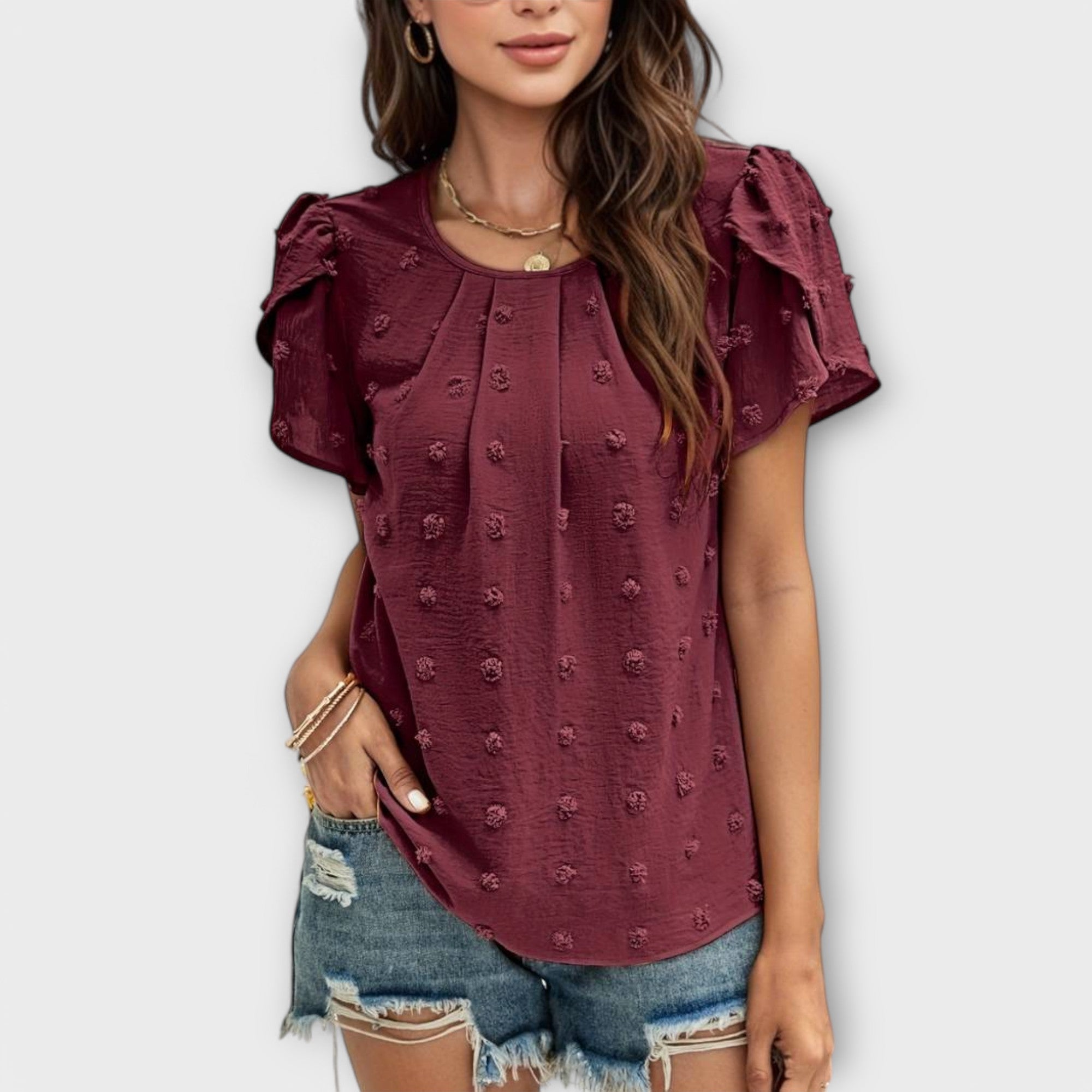 Florine – Die perfekte Polka-Dot-Bluse Emma Fioretti