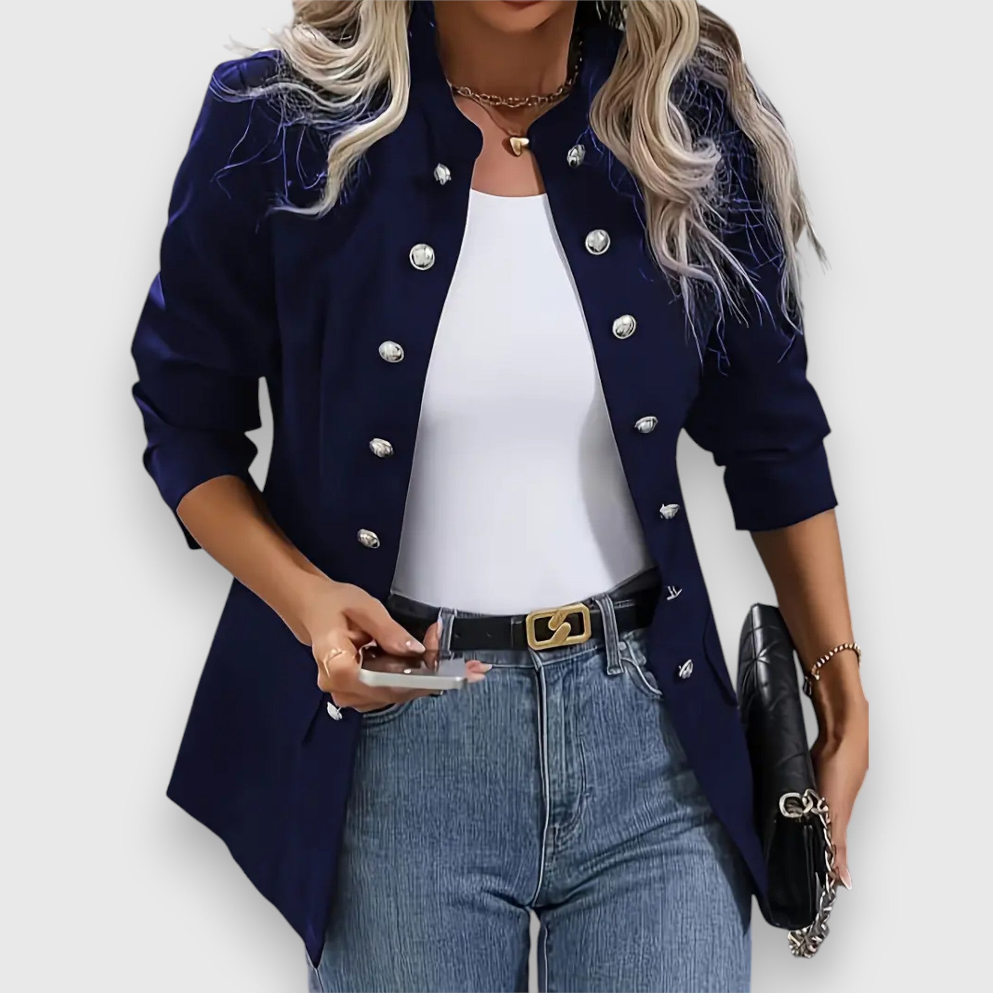 Piala – Blazer mit klassischer Knopfleiste