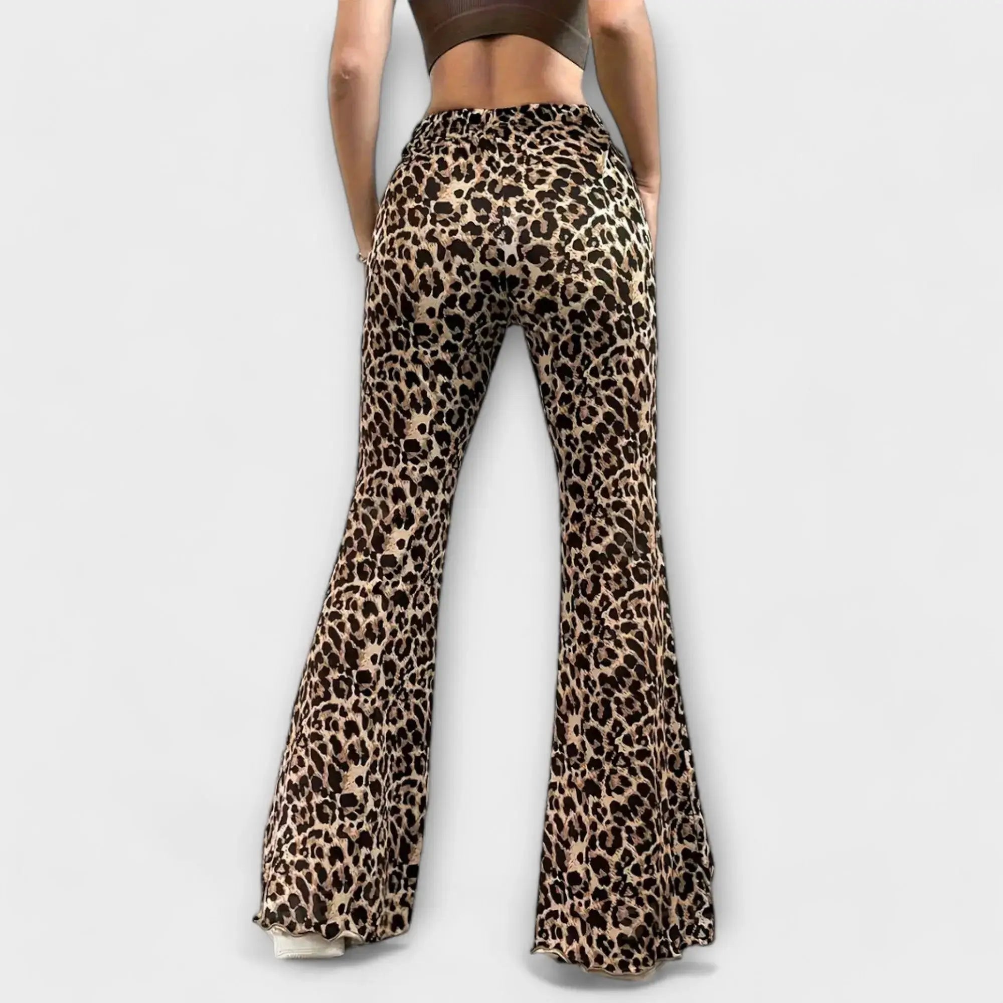 Leonarda – Weite Hose mit Animal-Print - Emma Fioretti