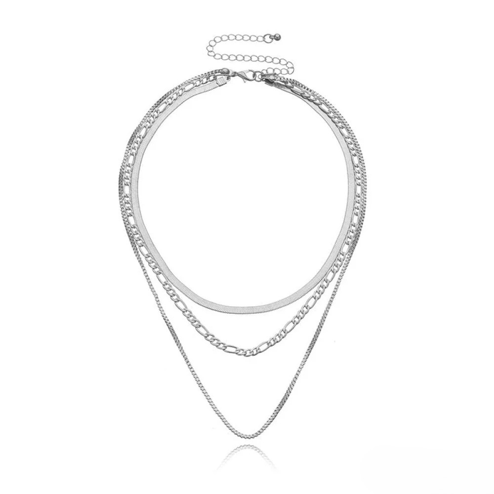 Noara – Dreifach-Layerkette im Vintage-Stil