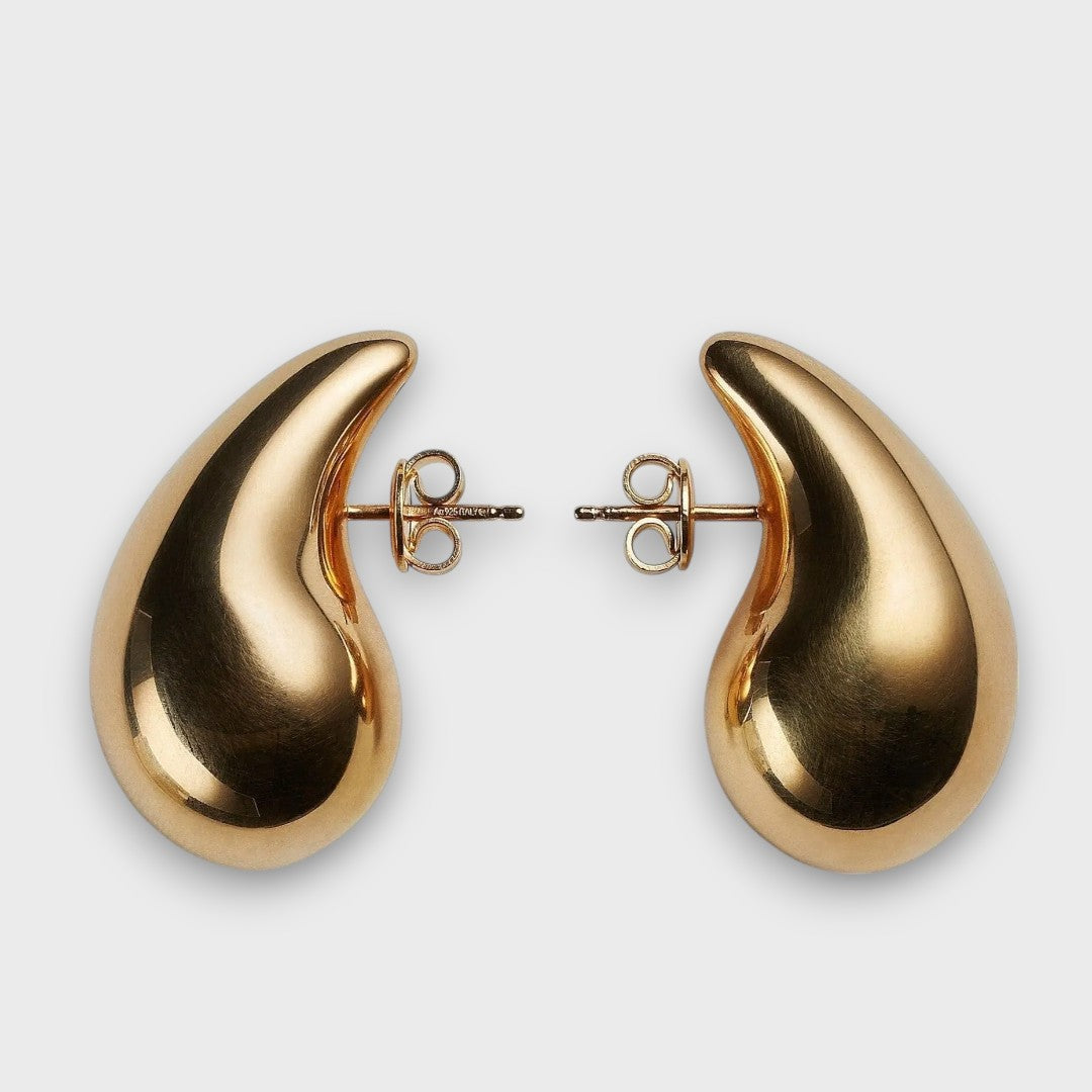 Ivy – Skulpturale Ohrstecker in Gold oder Silber Emma Fioretti