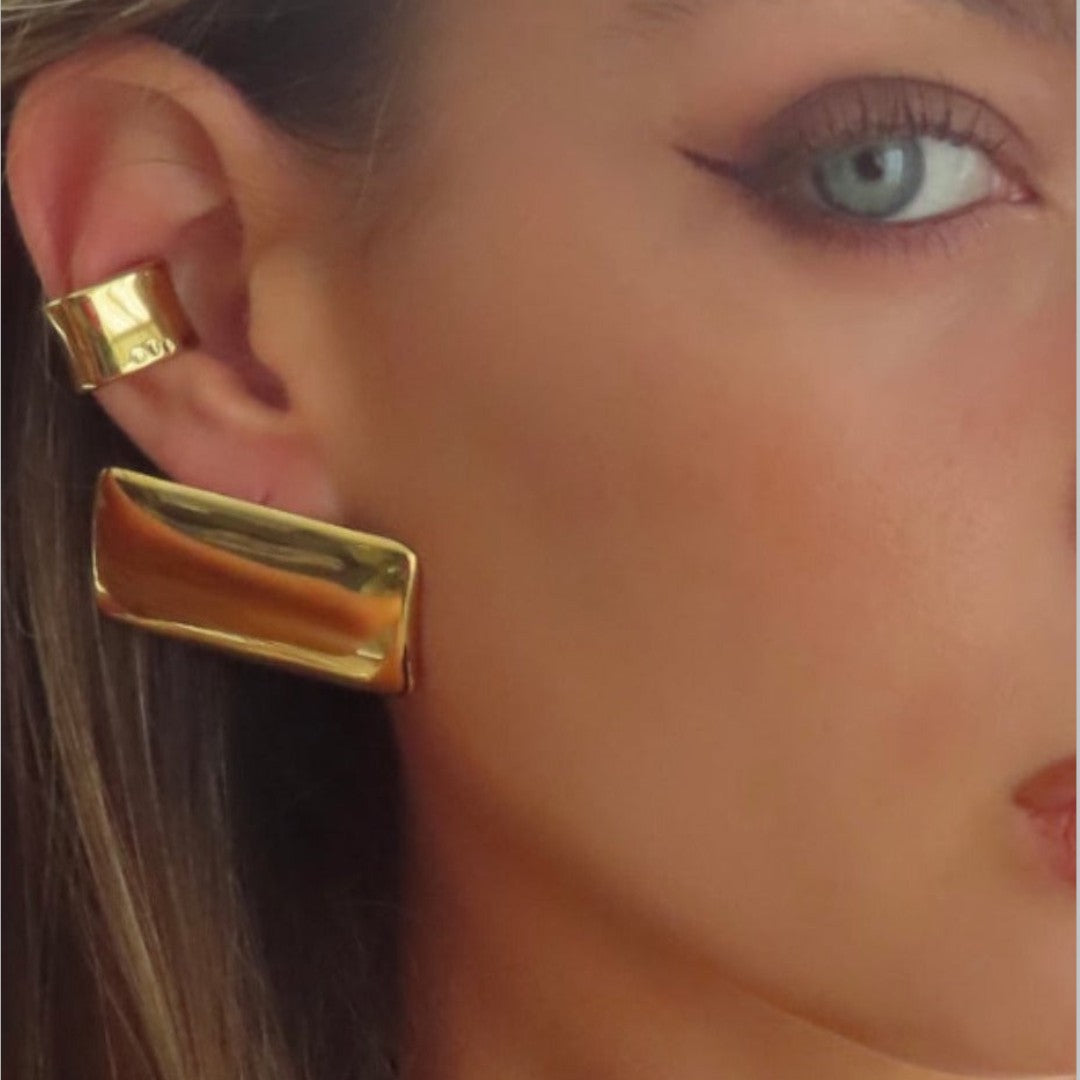Jona – Geometrische Statement-Ohrringe Emma Fioretti