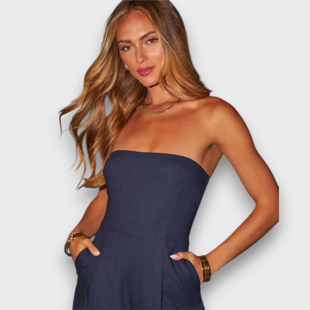 Louna – Eleganter Bandeau-Jumpsuit Emma Fioretti