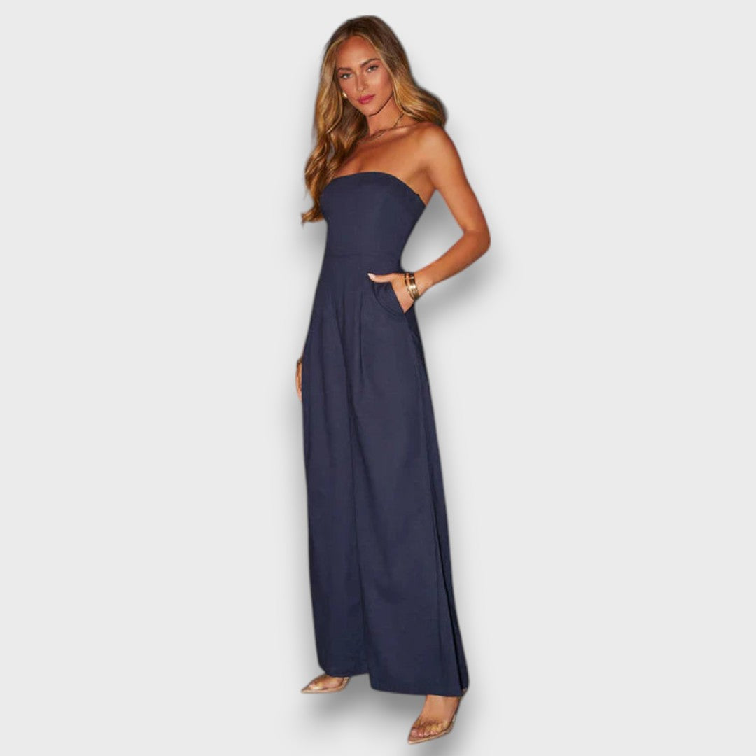 Louna – Eleganter Bandeau-Jumpsuit Emma Fioretti