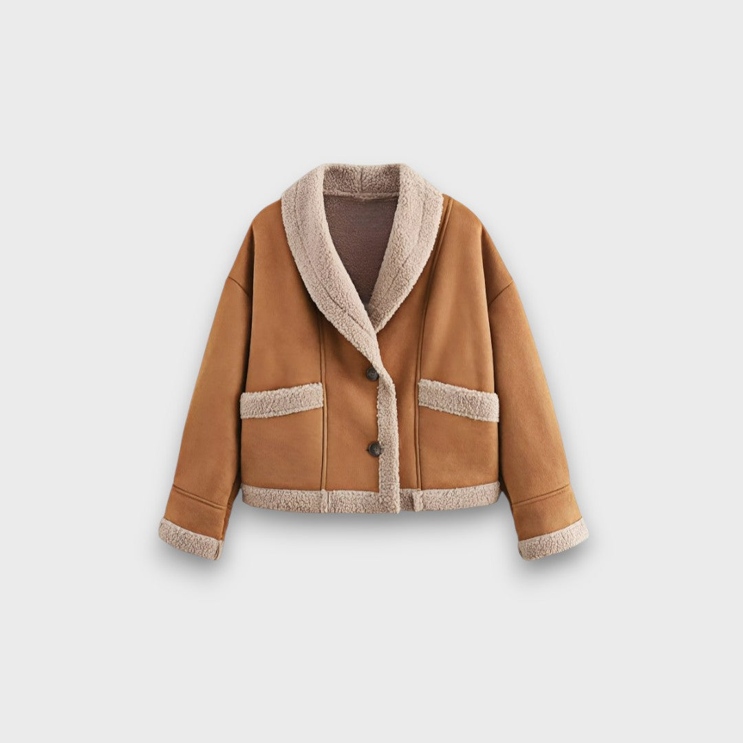 Gina – Warme Jacke mit Teddyfutter Emma Fioretti