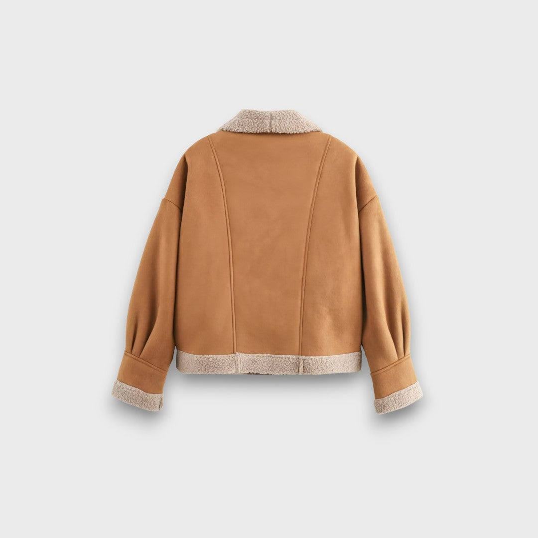 Gina – Warme Jacke mit Teddyfutter Emma Fioretti