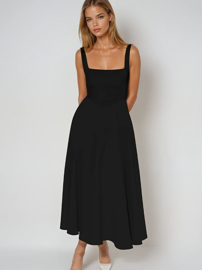 Serenya – Elegantes Midikleid