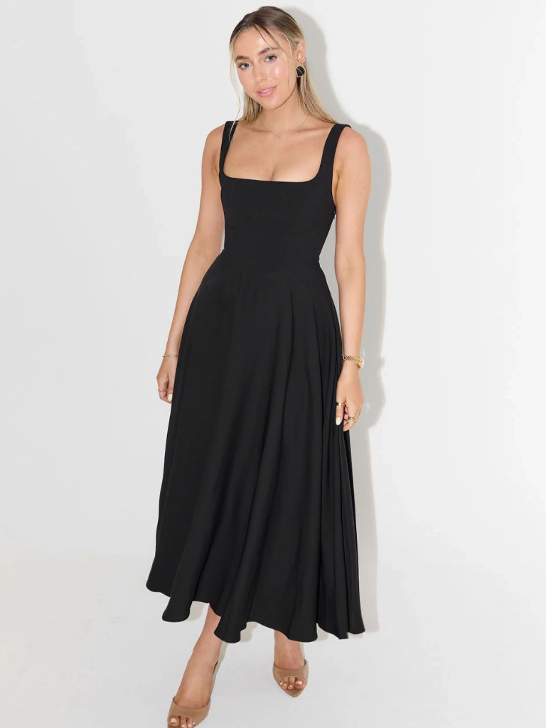 Serenya – Elegantes Midikleid