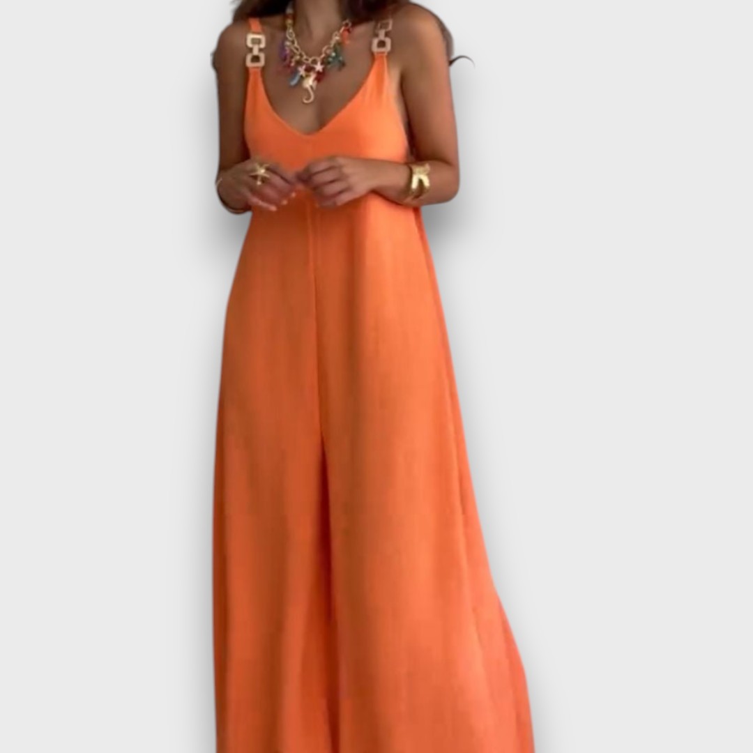 Nadine – Luftiger Sommer-Jumpsuit mit Trägern - Emma Fioretti