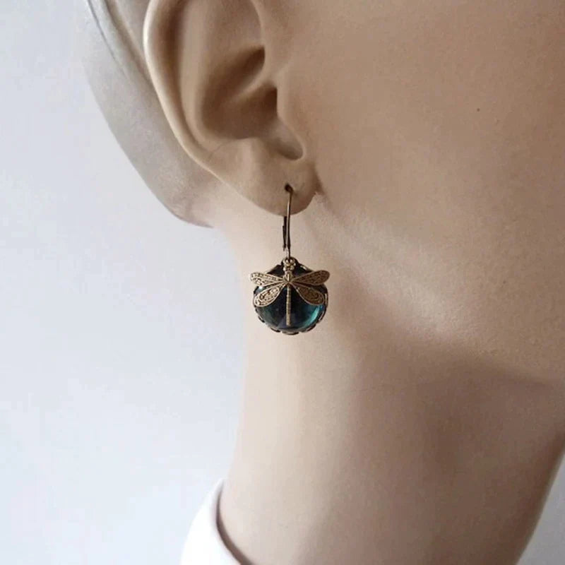 Lyvelle – Libellen-Ohrringe im Vintage-Stil