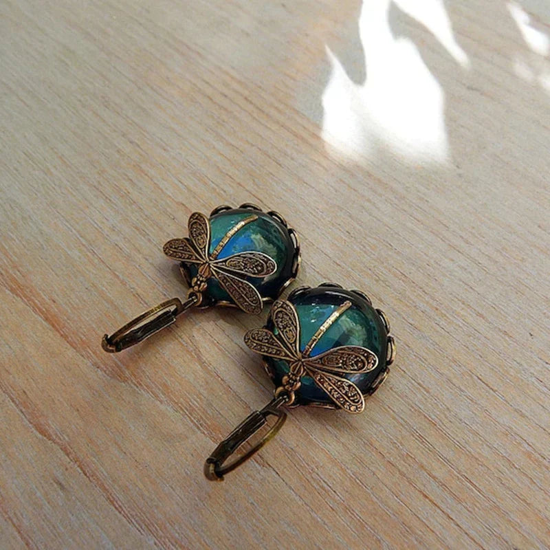 Lyvelle – Libellen-Ohrringe im Vintage-Stil