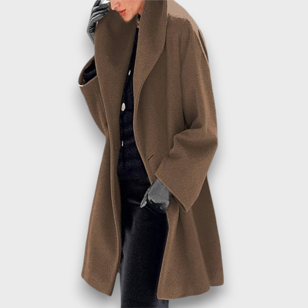 Lerisse – Oversize-Mantel mit weiter Silhouette
