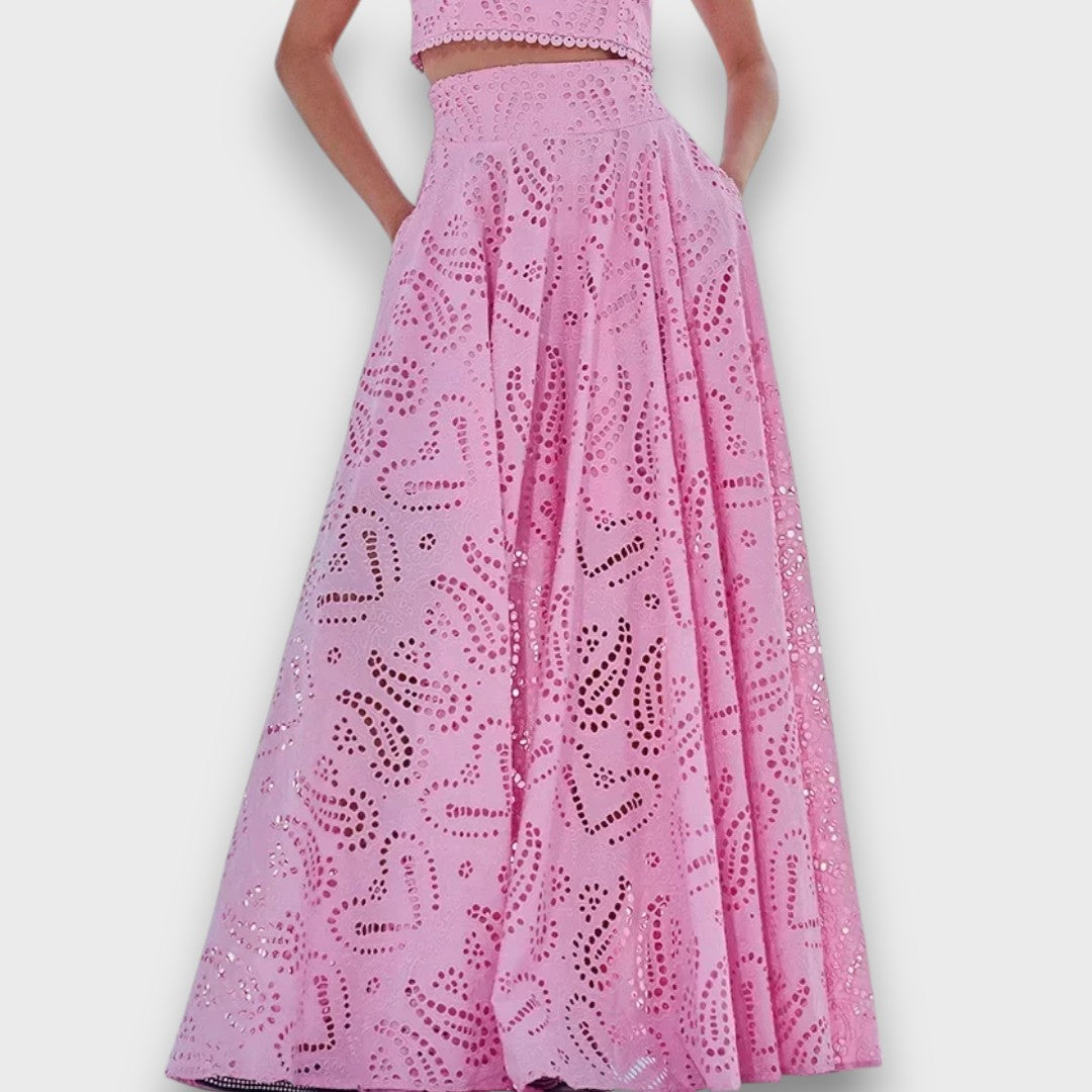 Lorina – Zweiteiler mit Cut-Out-Romantik Emma Fioretti