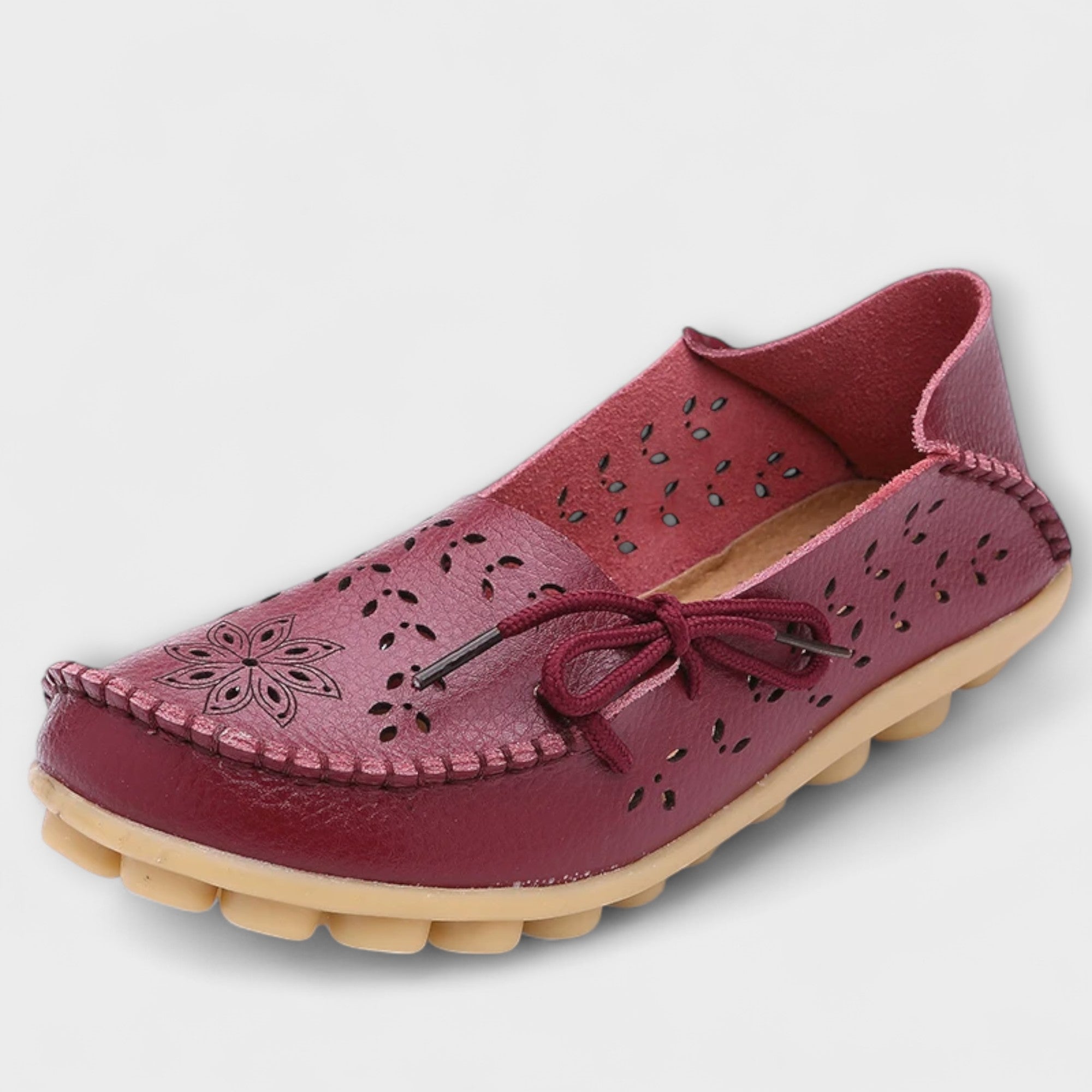 Soera – Slip-On Flats aus Echtleder