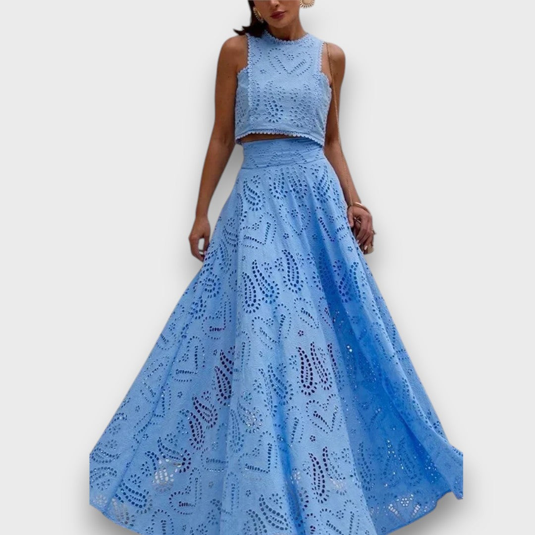 Lorina – Zweiteiler mit Cut-Out-Romantik Emma Fioretti