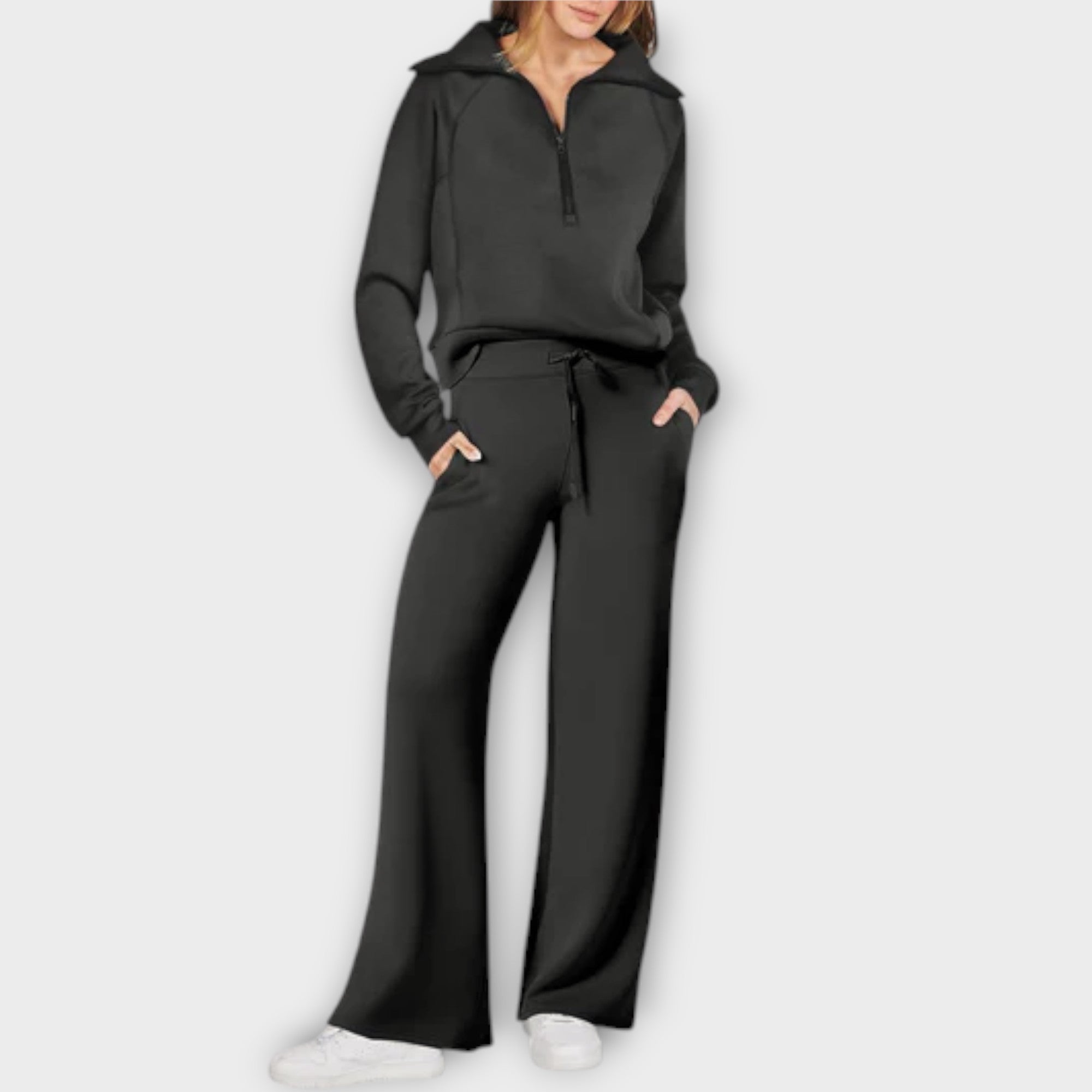Eloria – Modernes Cozy-Set mit weitem Bein