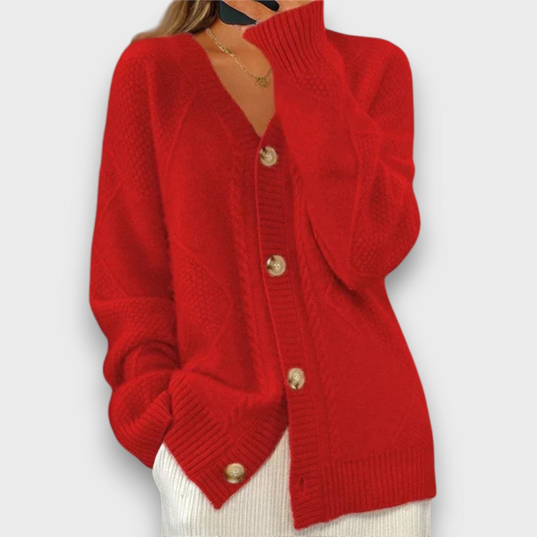 Erelia – Strickcardigan mit Knopfleiste