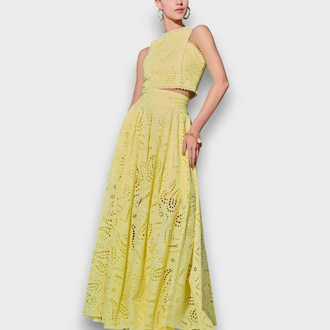 Lorina – Zweiteiler mit Cut-Out-Romantik Emma Fioretti