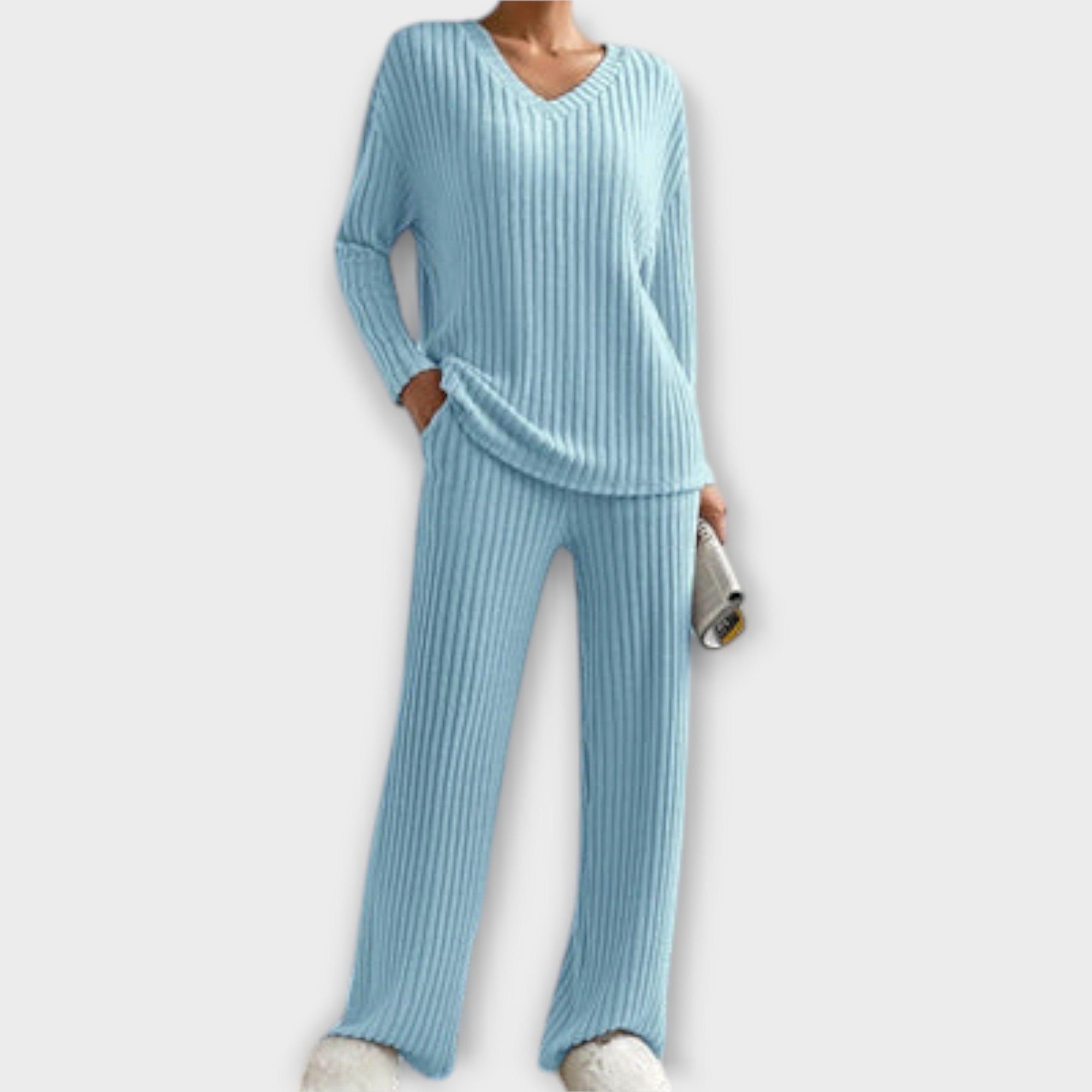 Aveline – Lounge-Set mit sanftem Strickfluss