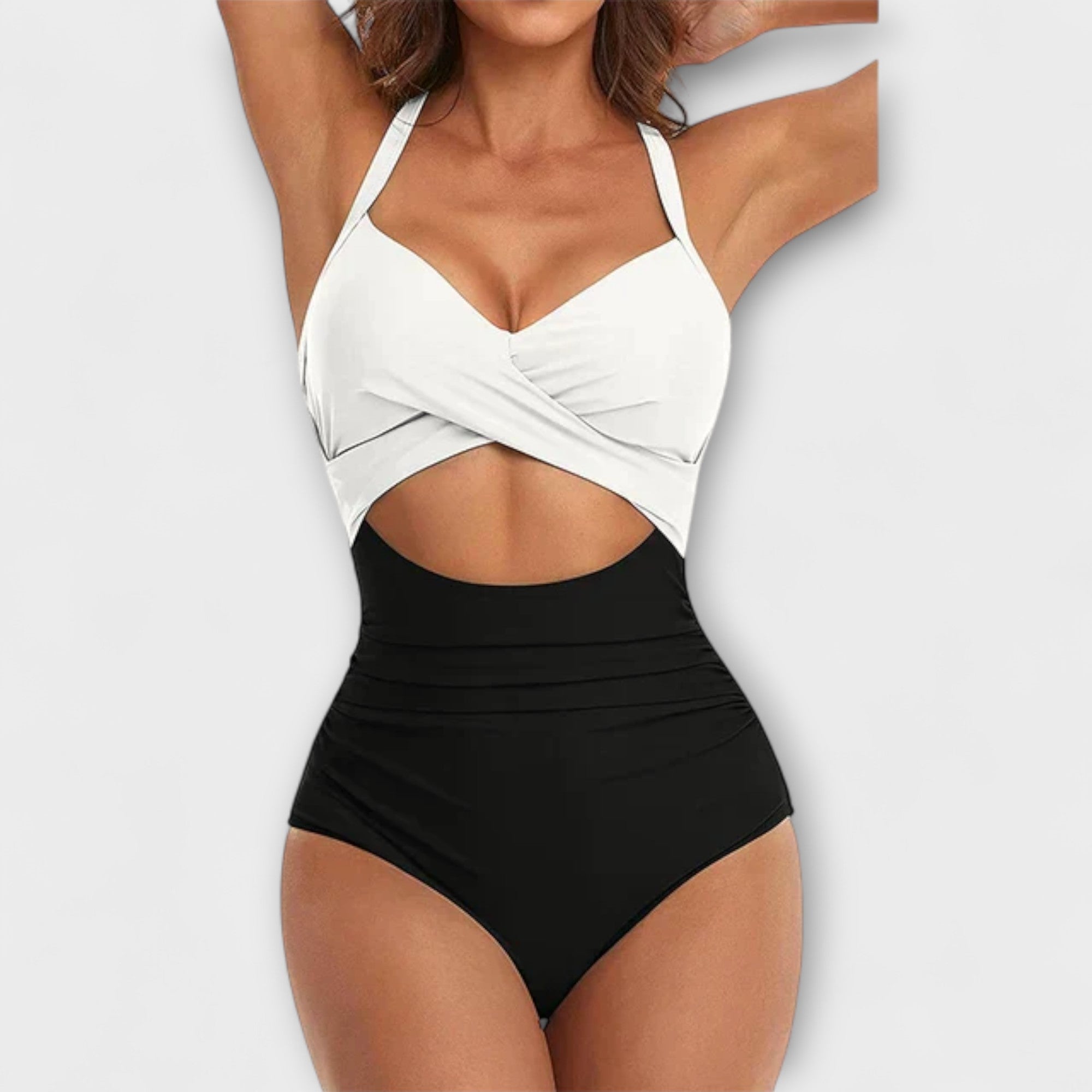 Elviana – Eleganter Badeanzug mit Cut-Out