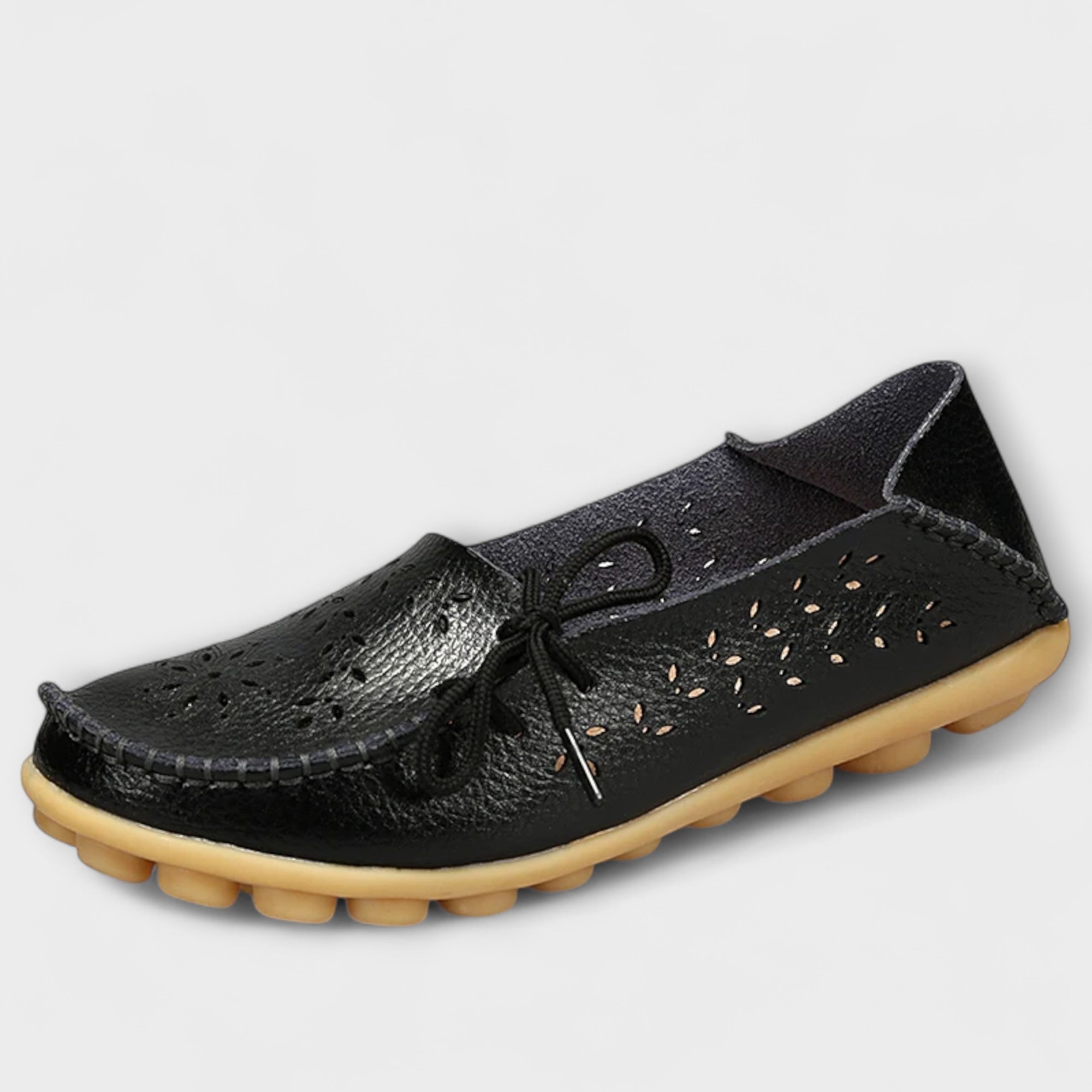 Soera – Slip-On Flats aus Echtleder
