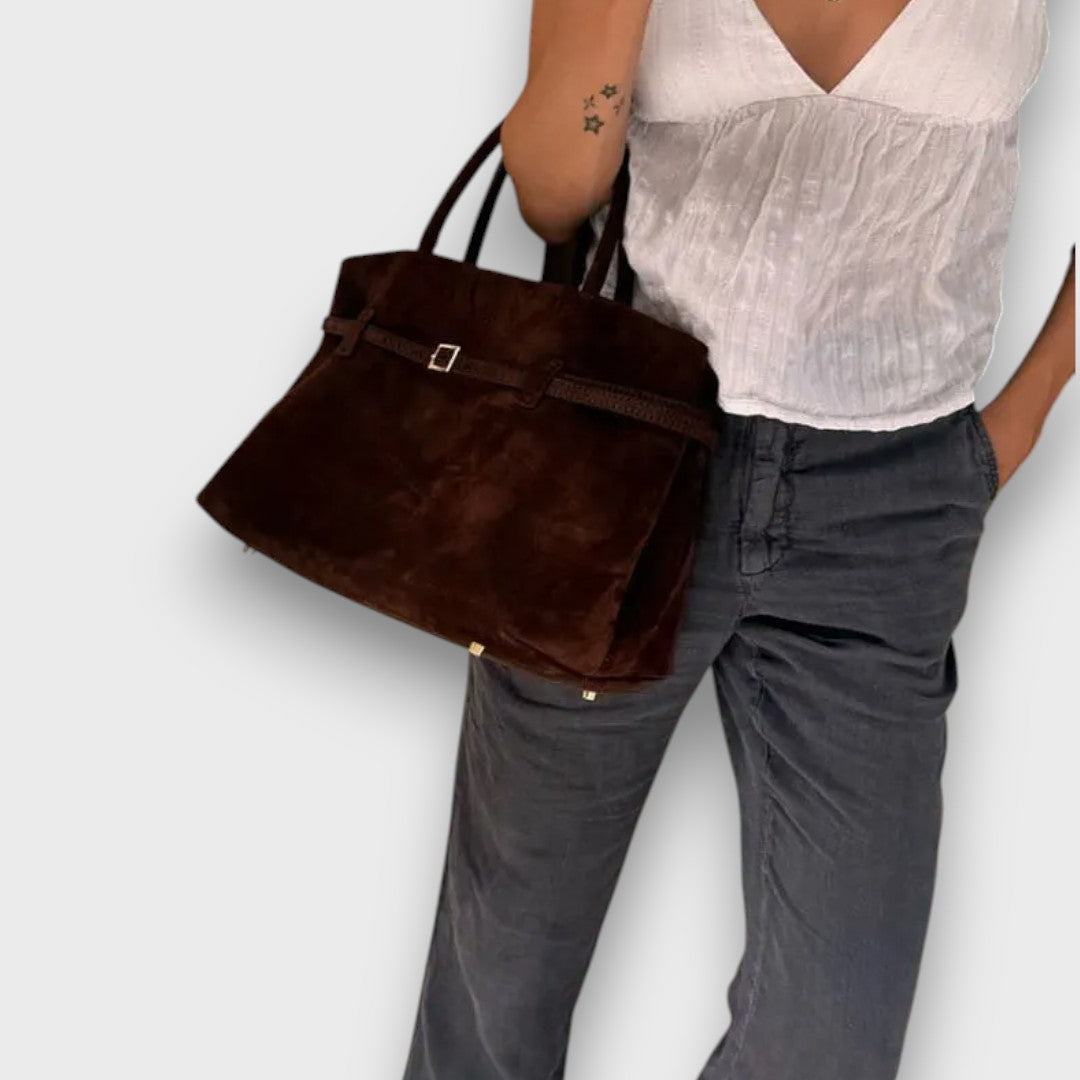 Dallia – Tote-Tasche aus Wildleder im Old-Money-Stil Emma Fioretti