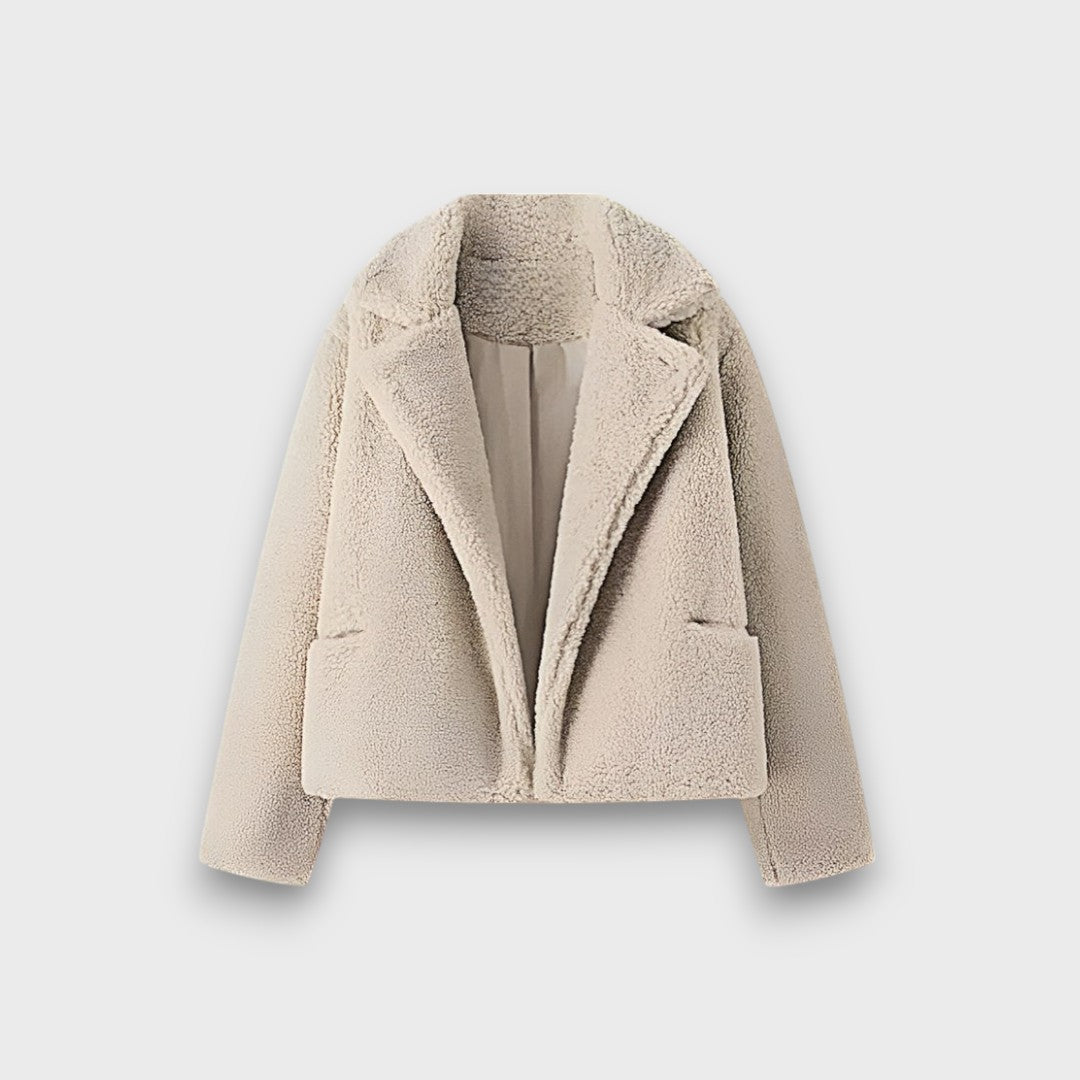 Elvianne – Jacke mit weitem Kragen Emma Fioretti