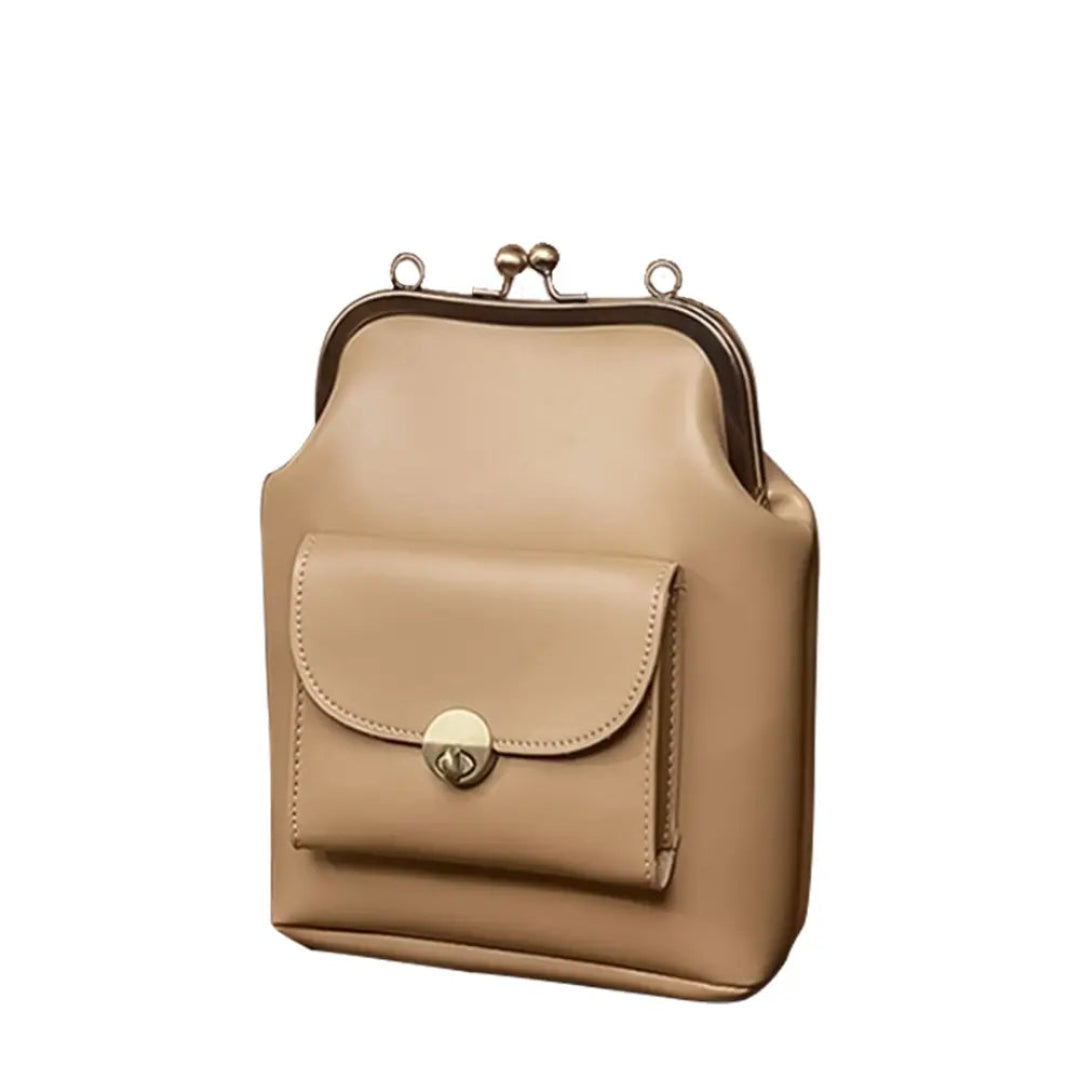 Selmira – Vintage-Tasche mit Kiss-Lock-Verschluss