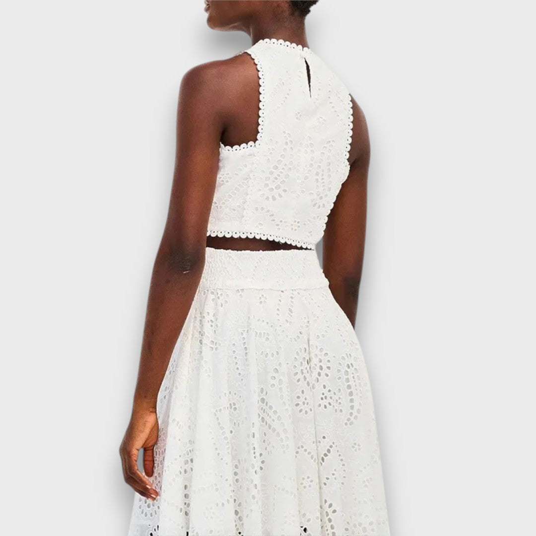 Lorina – Zweiteiler mit Cut-Out-Romantik Emma Fioretti