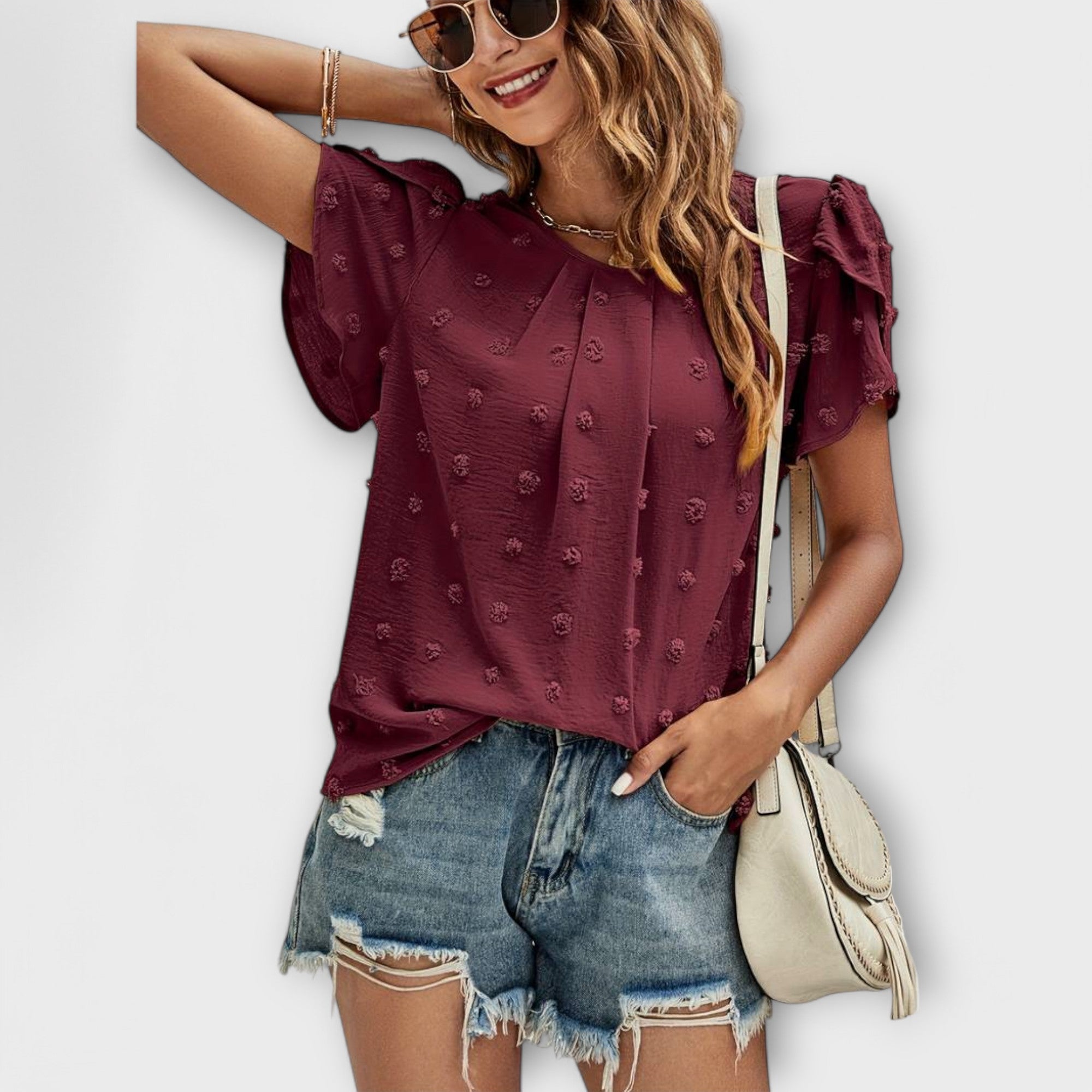 Florine – Die perfekte Polka-Dot-Bluse Emma Fioretti
