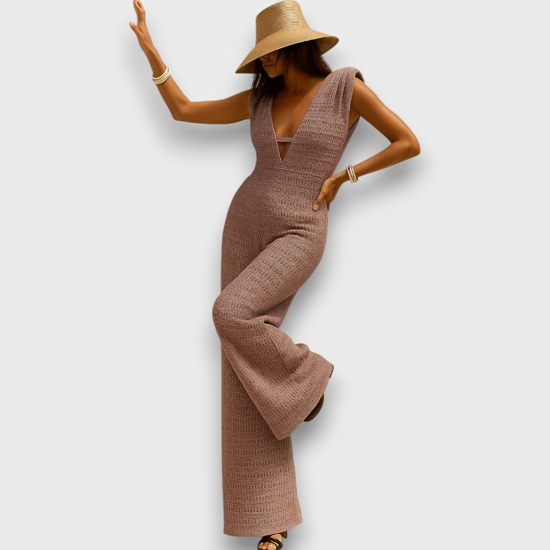 Isaline – Sommer-Jumpsuit mit Makramee-Details - Emma Fioretti