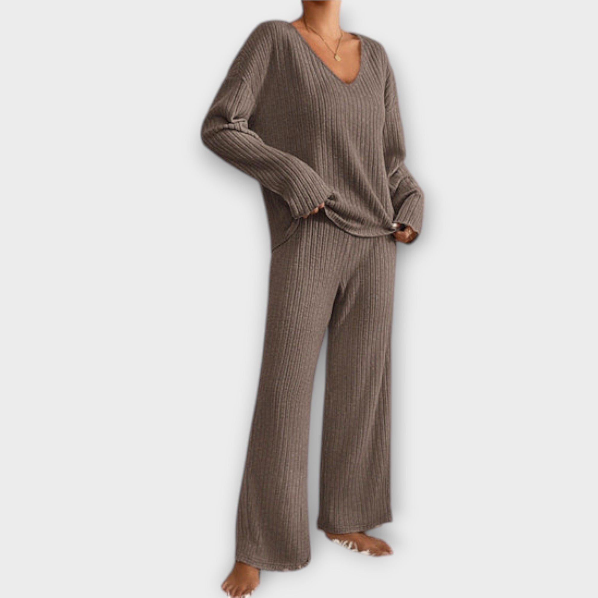Aveline – Lounge-Set mit sanftem Strickfluss